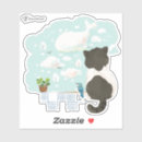 Search for black cloud stickers Cat