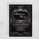 Search for chic halloween invitations Black