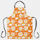 Search for orange daisy aprons Abstract
