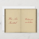 Search for opening books invitations Vintage