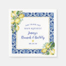 Search for main squeeze napkins Watercolor greenery