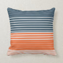 Search for orange and navy blue cushions Stripes