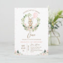 Search for some bunny is one invitations Pink floral