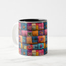 Search for patchwork quilting mugs Vintage