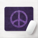 Search for peace symbol mousepads Hippie