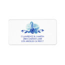 Search for orchid flower return address labels Floral