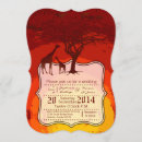 Search for giraffe wedding invitations African