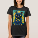 Search for starry night cat tshirts Mum