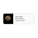 Search for full moon return address labels Black