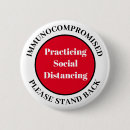 Search for practicing badges Social distancing
