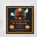 Search for grunge halloween invitations Pumpkin