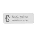 Search for seahorse return address labels Ocean