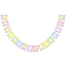 Search for pastel bunting flags Rainbow
