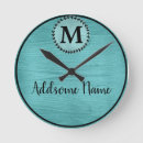 Search for metal clocks Monogrammed