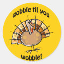 Search for thanksgiving humour stickers Turkey