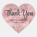 Search for glamour wedding stickers Blush