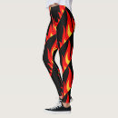 Search for burn into flame leggings Yellow