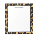 Search for cheetah print notepads Leopard