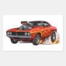 Search for muscle stickers Hot rod