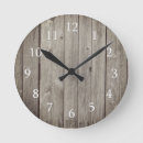 Search for wood plank clocks Country