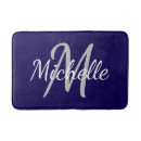 Search for blue bath mats Monogrammed