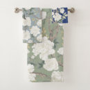 Search for vintage floral bath towels Navy blue
