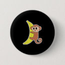 Search for cute monkeys badges Chimp