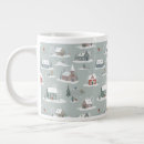 Search for winter village mugs Snow scene