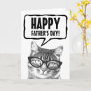 Search for cat fathers day cards Cute