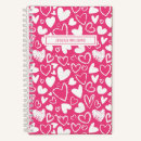 Search for girls diary notebooks Pink and white