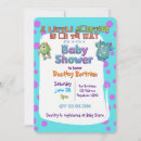 Search for baby monster invitations Blue