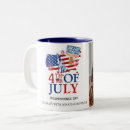 Search for independence day mugs Red white blue