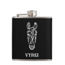 Search for horse flasks Black and white
