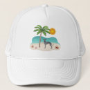 Search for blue tropical hats Beach