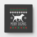 Search for christmas dog plaques Animal