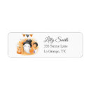 Search for ghost return address labels Halloween baby shower
