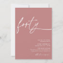 Search for script birthday invitations Pink