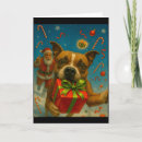 Search for pitbull christmas cards Santa