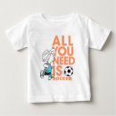Search for soccer baby shirts classic comic strip