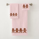 Search for pink christmas bath towels Gingerbread