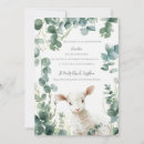 Search for lamb christening invitations Gender neutral
