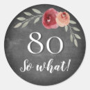 Search for 80th funny birthday stickers Humour