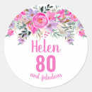 Search for 80th eighty 80 years old stickers Elegant