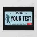 Search for sasquatch postcards Bigfoot