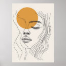 Search for abstract woman art posters Minimalist