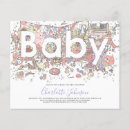 Search for unique baby girl shower invitations Typography