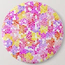 Search for abstract flower badges Girly