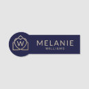 Search for real estate name tags Your logo here