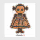 Search for creepy doll stickers Ghost