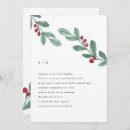 Search for holiday wedding invitations Modern